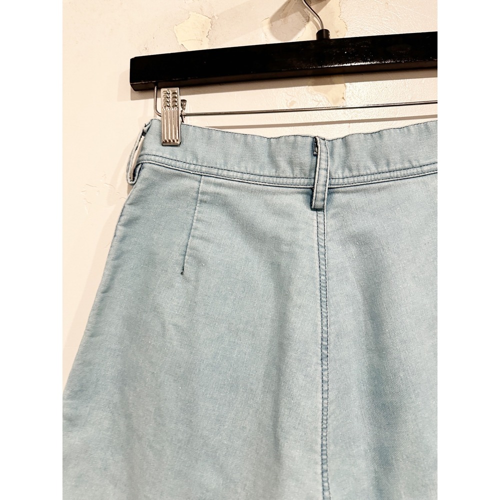 Caron Callahan Cotton Japanese Twill Stewart Short in Light Blue Size 2 - Picture 8 of 11